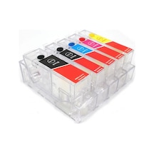 Canon Pgı 520 Clı 521 Uyumlu Dolan Kartuş 5 Renk Cescesor