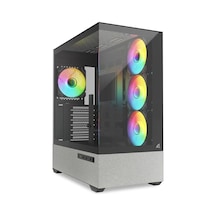Sharkoon Kasa Mıd Tower Psusuz 4xfan Ak7 Argb Black
