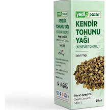 Yeşil Pazar Kenevir Yağı 50 ML