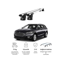 Trio-ıı Ford Mondeo Kombi 2013 Ve Sonrası Kilitli Ara Atkı 120cm Port Bagaj Tavan Barı