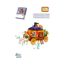 Loz Creative Serisi Kabak Arabası 839 Parça Oyuncak Yapım Seti Fflz-1134