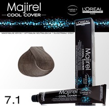 L'Oréal Paris Majirel Cool Cover Saç Boyası 7.1 Küllü Kumral