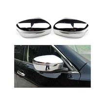 Nissan Qashqai Uyumlu 2014 2020 Ayna Kapağı Abs Plastik Krom