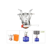 Ultralight Taşınabilir Mikro Kamp Ocağı Sırt Çantalı Çok Renkli