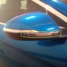 Hyundai Elantra 6 Ayna Kapağı Alt Çıtası Kromu 2 Parça 2016 Sonra