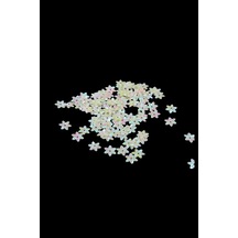 Beyaz Janjan 14 Mm Randela Pul Payet 25 Gr Tülbent, Oya, Havlu Malzemesi