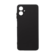 Zore Galaxy A06 Kılıf Nvth Biye Silikon - Siyah