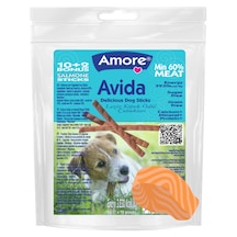 Amore Avida Salmon Dog Sticks Balıklı Köpek Ödül Çubukları 12'li
