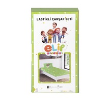 Elif Ve Arkadaşları Lastikli Çarşaf Seti
