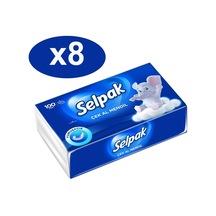 Selpak Çek Al Mendil 100 Adet X 8 Li Set