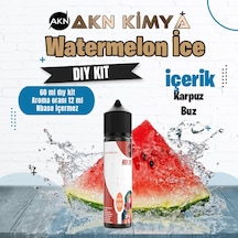 Watermelon Ice Dıy Kit Karpuz Buz Gıda Aroması %20 Oranda Aroma İçerir Hazır Değildir 60 Ml