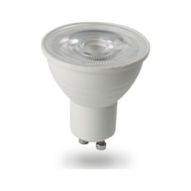 10 Adet Noas Yl91 0706 M 7w Mercekli Led Çanak Ampül Amber Gu10 Duy