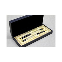 4 Adet Kutulu İkili Kalem Seti Tükenmez Kalem Ve Dolma Kalem, 14 Cm, Yazı Aracı Pen Ballpoint Fountain -