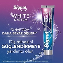 White System Diş Macunu Güçlü Beyazlık Güçlü Diş Minesi 75 Ml