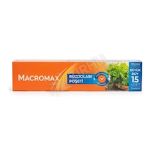 3 Adet Macromax Buzdolabı Poşeti Büyük Boy 15 Adet