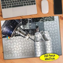 Cnc Elmas Kesim Takım Tezgahı 240 Parça Puzzle Yapboz-7410