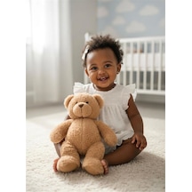 Baby Kız Bebek Pure Theme Müslin Fırfırlı Elbise Beyaz 20144 Beyaz