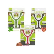 Nunbell Kuvvetli Çiğneyen Köpekler İçin Aromalı Sert Çatal Oyuncak S 12 Cm