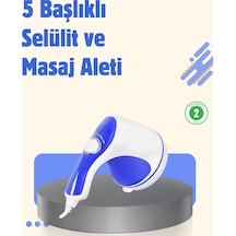 Elektrikli Yağ Yakıcı Masaj Aleti 5 Başlıklı Vücut Şekillendirici
