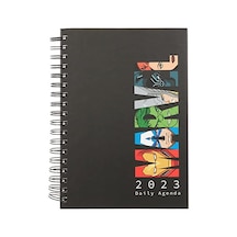 Marvel Ajanda Siyah 2023 Lisanslı Limited Edition Genel