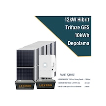 12kw Trifaze Hibrit Sistem 2