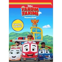 Disney Junior - Yardım Takımı Boyama Kitabı - Çıkartma Hediyeli!- Doğan Çocuk