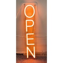 Açık Open Neon Led Tabela Renkli