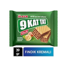 Ülker 9 Kat Tat Gofret 39 Gr Fındıklı 24'li Paket