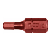 Rıco H4 Allen Bits Uç Mıknatıslı Kırmızı 30 X 10 Mm
