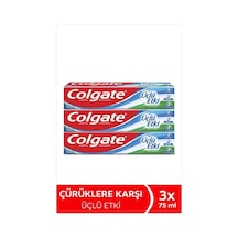 Colgate Üçlü Etki 75 Ml Diş Macunu X3 Ferah Nefes İçin Güçlü Dişler Ve Beyaz Dişler Sağlar