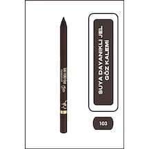 Tattoo Gel Eyepencil No: 103 Brown - 24 Saat Kalıcı Suya Dayanıklı Jel Göz Kalemi