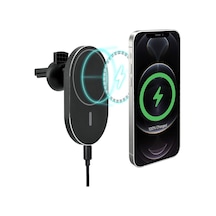 Nettech 15W Kablosuz Wireless Şarj (544644994)-Siyah