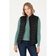 U.s. Polo Assn. Kadın Siyah Yelek Dokuma 50289603-vr046 Siyah