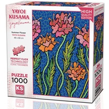 Ks Games 1000 Parça Yaz Çiçekleri Puzzle