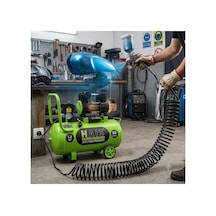 50 Litre Sessiz Yağsız Hava Kompresörü, 1,2 Hp