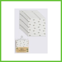 Bezos Tortoise 20x20 10'lu Penye Mendil 90163 Ekru Renk: Ekru Dmc