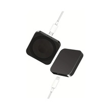 Honeybeeshop Siyah Mini 3ü 1 Arada Manyetik Kablosuz Sarj Cihazi 15w Hizli Sarj Destekli Ios Android Uyumlu Akilli Saat Telefon İcin