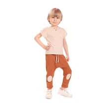 Toontoy Kids Toontoy Erkek Çocuk Eşofman Takım Bej