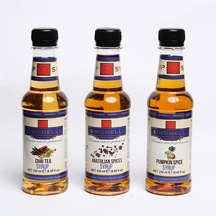 Aromalı Şurup Seti 3x250 Ml Chai Tea,balkabağı Baharatı, Anadolu Baharatı Kahve Ve Kokteyl Şurubu Diğer