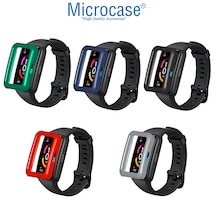 Microcase Honor Band 6 Önü Açık Tasarım Rubber Plastik Kılıf