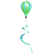 Suntek Magideal Sıcak Hava Balonu Rüzgar Spinner Şerit Yeşil-bulut