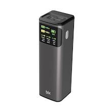 Bix Pb200w 24000mah 140w Usb-c Pd & Usb-a Çıkışlı Powerbank Gri Gri