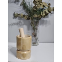 Hbs Art Design Çift Taraflı Kullanılabilen Havan Açık Renk