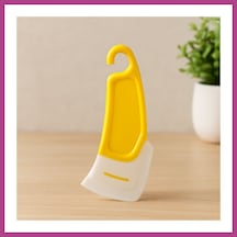 Gees Global Mini Silikon Spatula - Yağ Ve Leke Kazıyıcı Plastik Saplı Gbzs Çok Renkli