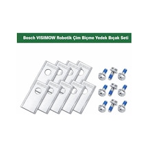 Bosch Vısımow 18v Uyumlu Robotik Çim Biçme Yedek Bıçak Seti F016800691