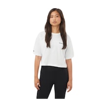 Salomon Salomon Logo Short Tee W 103 Beyaz