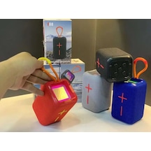 F68 Saplı Taşınabilir Bluetooth Hoparlör, Renkli Işıklar, Tws