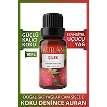 AURAN Çilek Saf Esansiyel Uçucu Yağ Buhurdanlık Yağı 10ml
