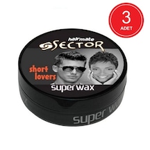 Sector Hairmate Short Lovers Süper Wax 3 x 150 ML