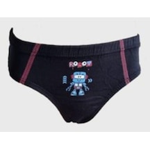 Kota 1019 Erkek Çocuk Baskılı Slip Külot 12 Adet 001
